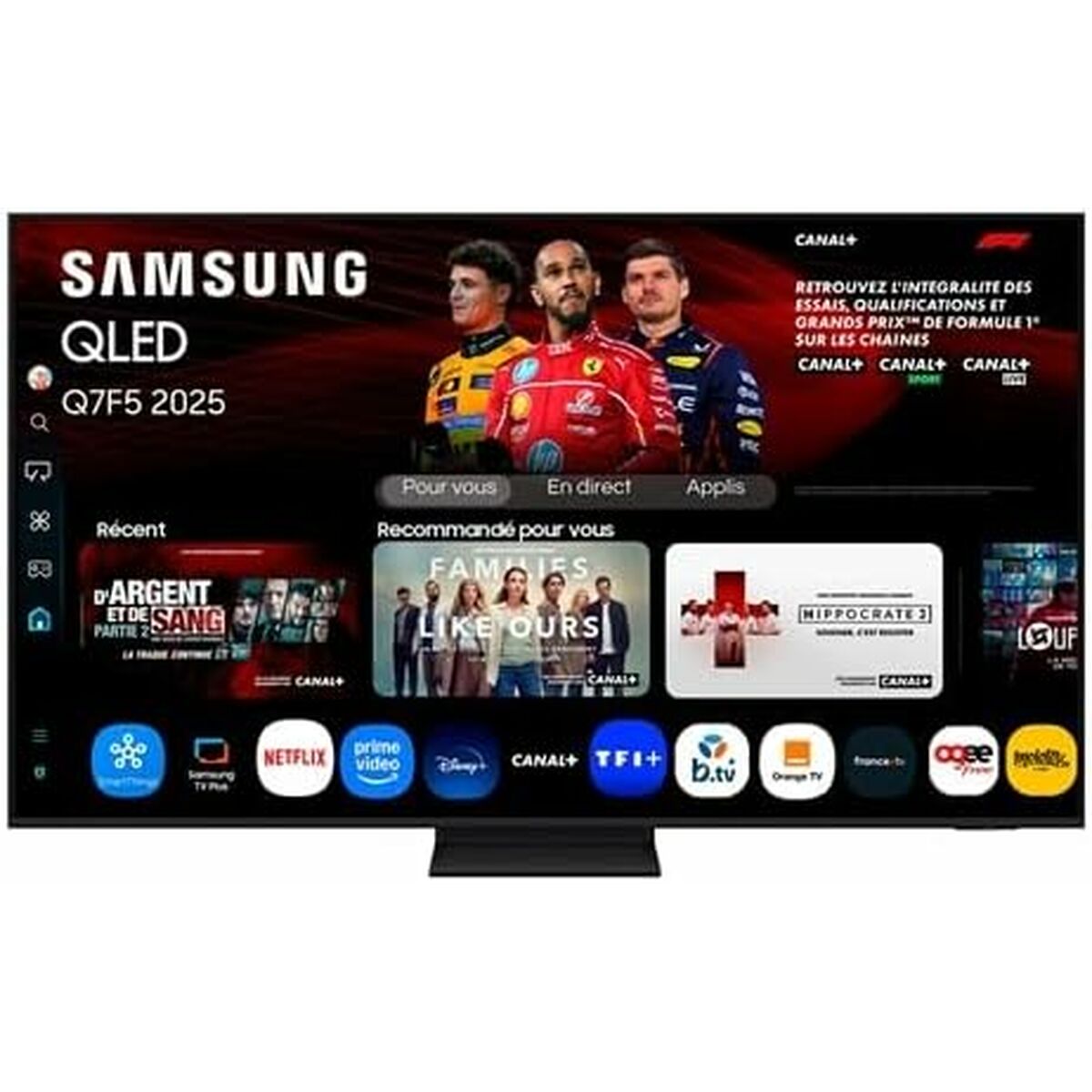 TV intelligente Samsung TQ65Q7F5AUXXC 65" 4K Ultra HD HDR QLED