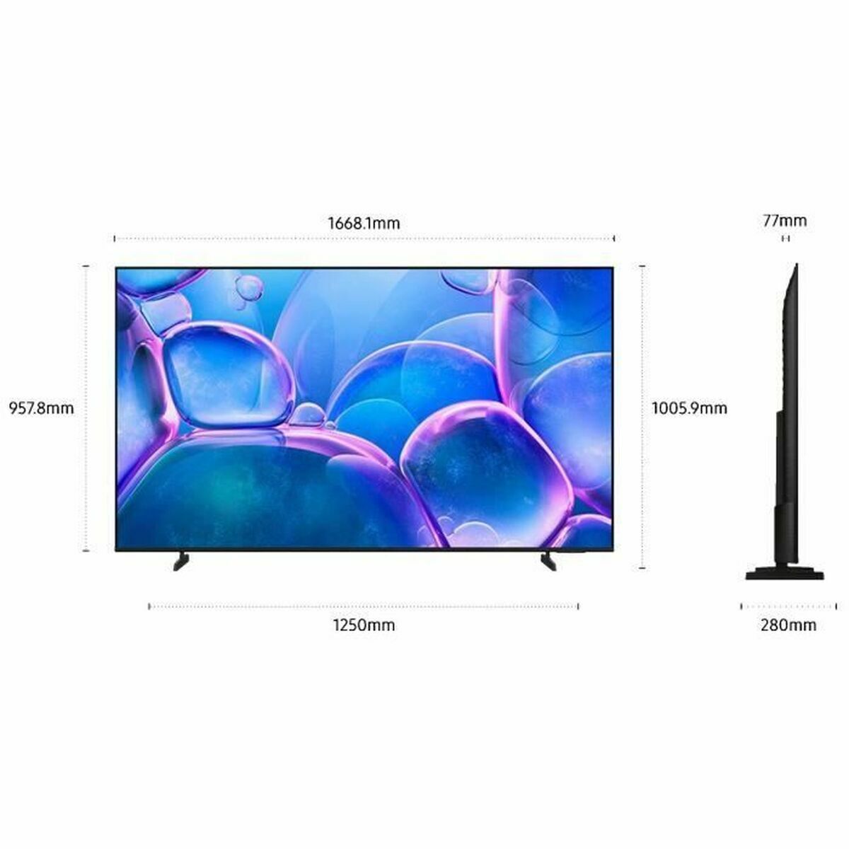 TV intelligente Samsung TU75U7005FKX 75 75" 4K Ultra HD LED HDR