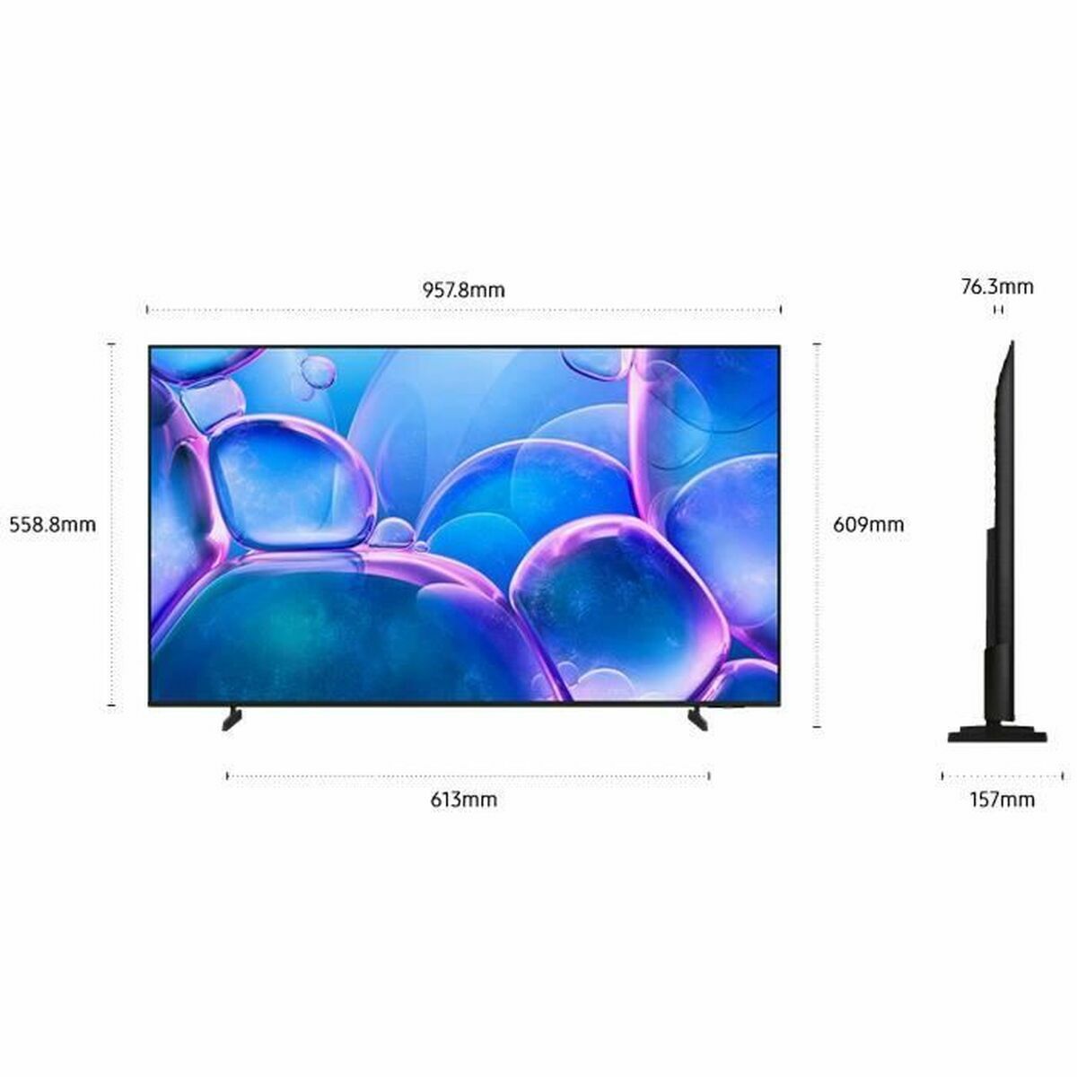 TV intelligente Samsung TU43U7005FKX 43 43" 4K Ultra HD LED HDR
