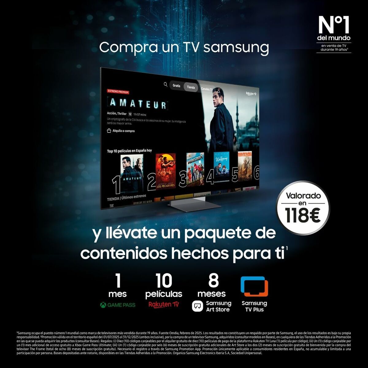 TV intelligente Samsung TU55U7025FKXXC 4K Ultra HD 55" LED HDR