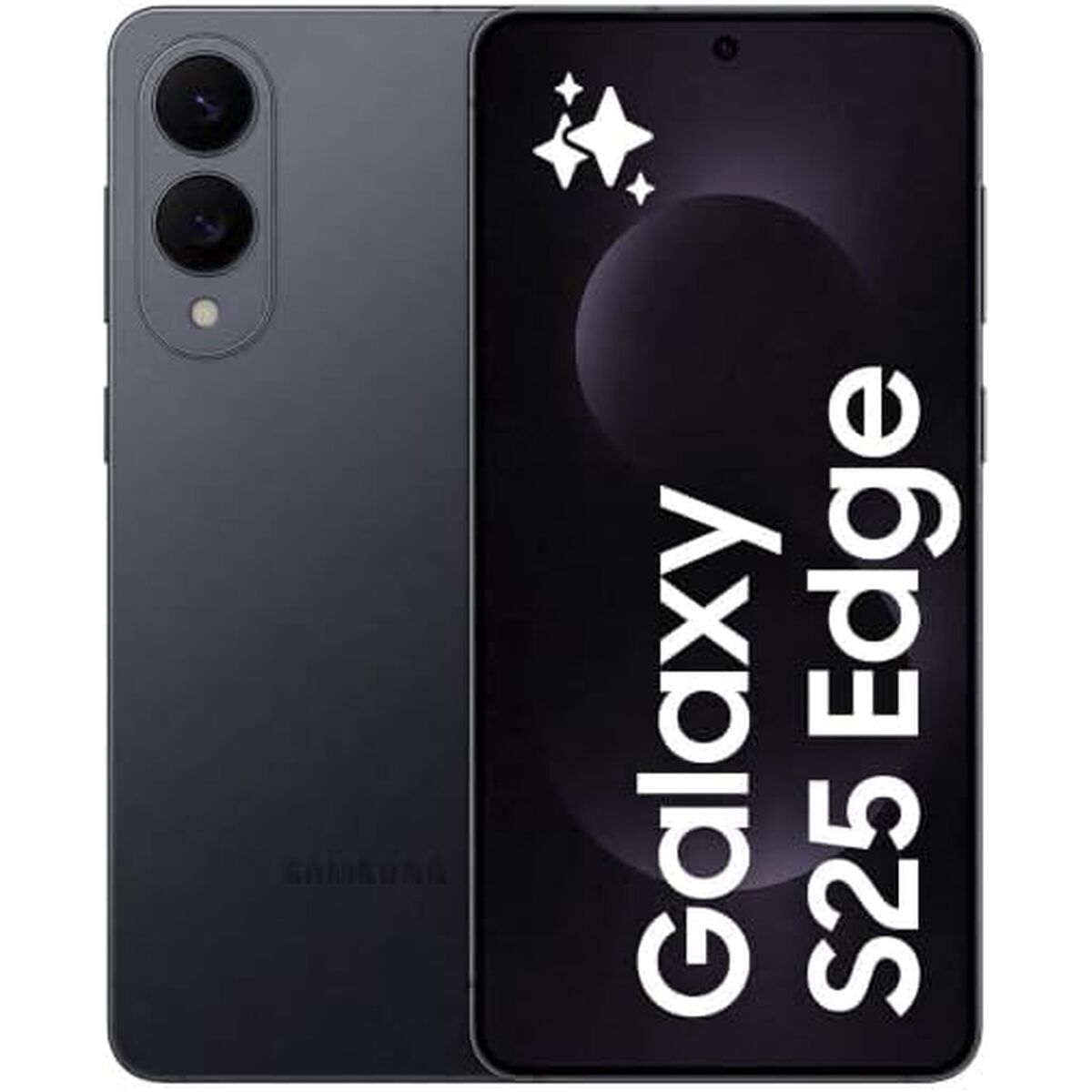 Smartphone Samsung S25 EDGE 12+ 6,7" 75" Qualcomm Snapdragon 8 Elite 12 GB RAM 256 GB Noir