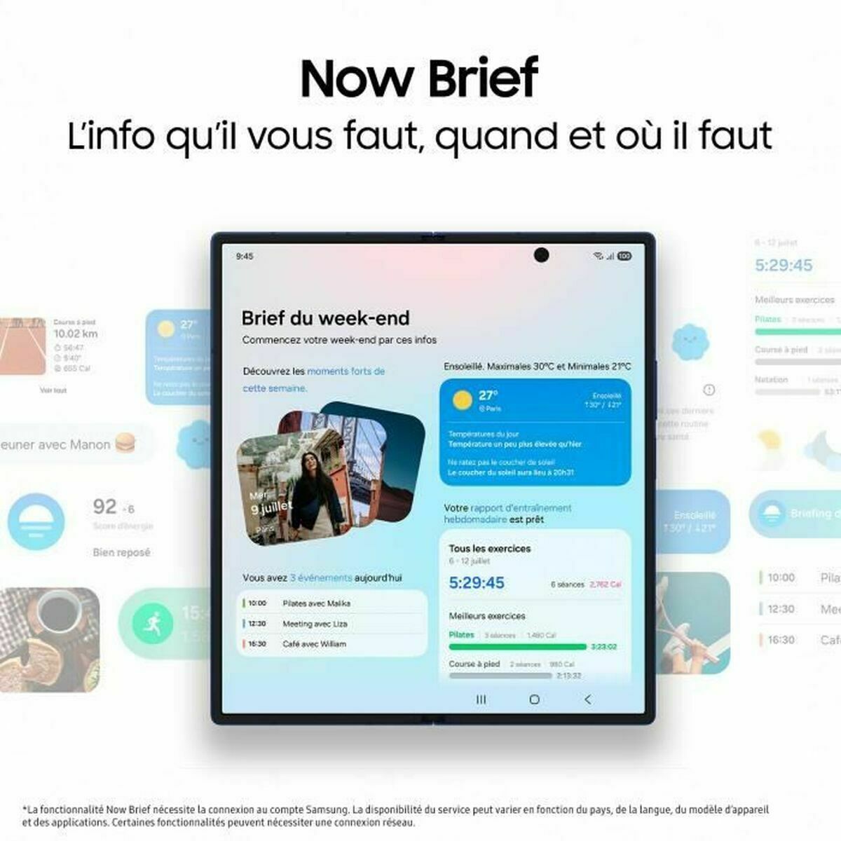 Smartphone Samsung Galaxy Z Fold7 Octa Core 12 GB RAM 256 GB Noir 8"