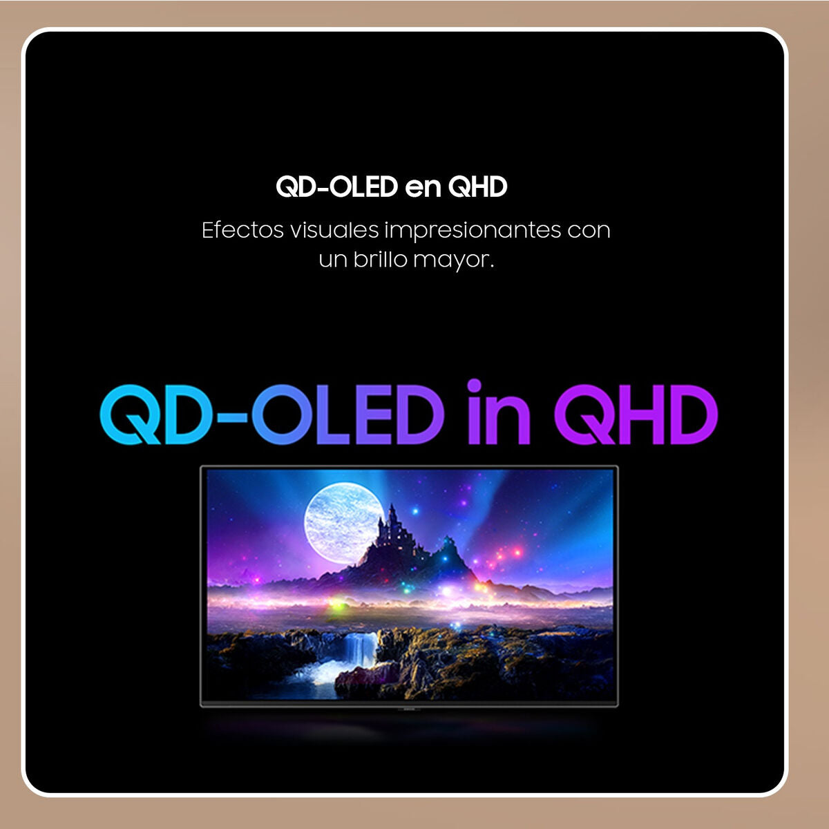 Monitor Gaming Samsung Odyssey OLED G6 G60SF S27FG602SU Quad HD 27"