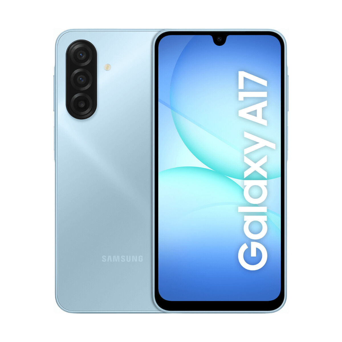 Smartphone Samsung A17 LIGHT BLUE 6,7" Octa Core 4 GB RAM 128 GB Bleu