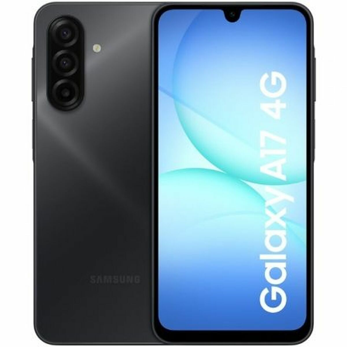 Smartphone Samsung A17 BLACK 6,7" Octa Core 4 GB RAM 128 GB Noir