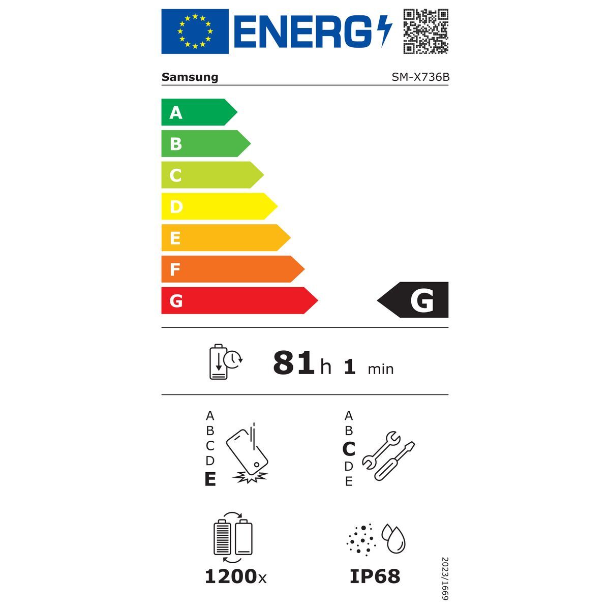 Tablette Samsung SM-X730NZAPEUB 11" Octa Core 12 GB RAM 256 GB Gris