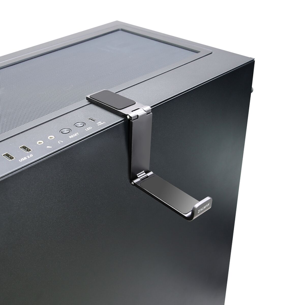 Support pour écouteurs Zalman ZM-FH10 BK Noir Aluminium