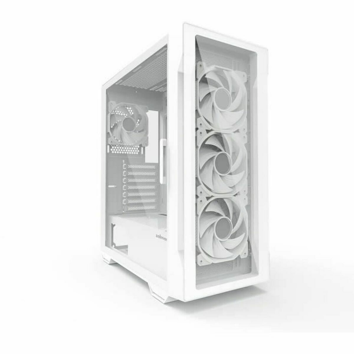 Boîtier ATX semi-tour Zalman I3 NEO TG WHITE Blanc
