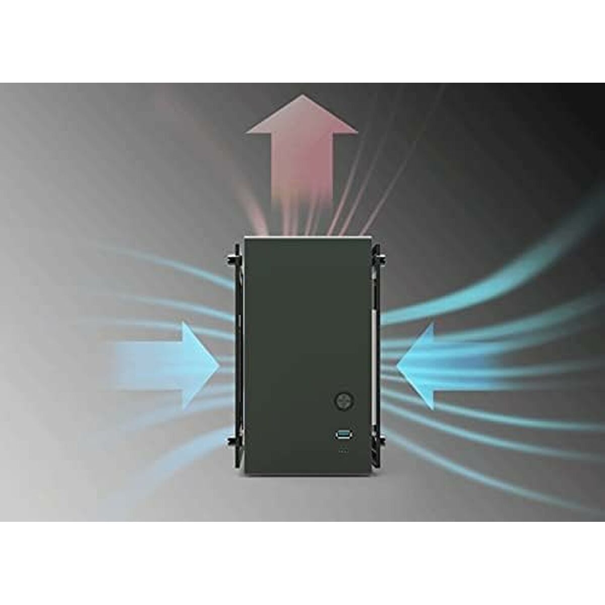 Boîtier ATX semi-tour Zalman M2 Mini Gris