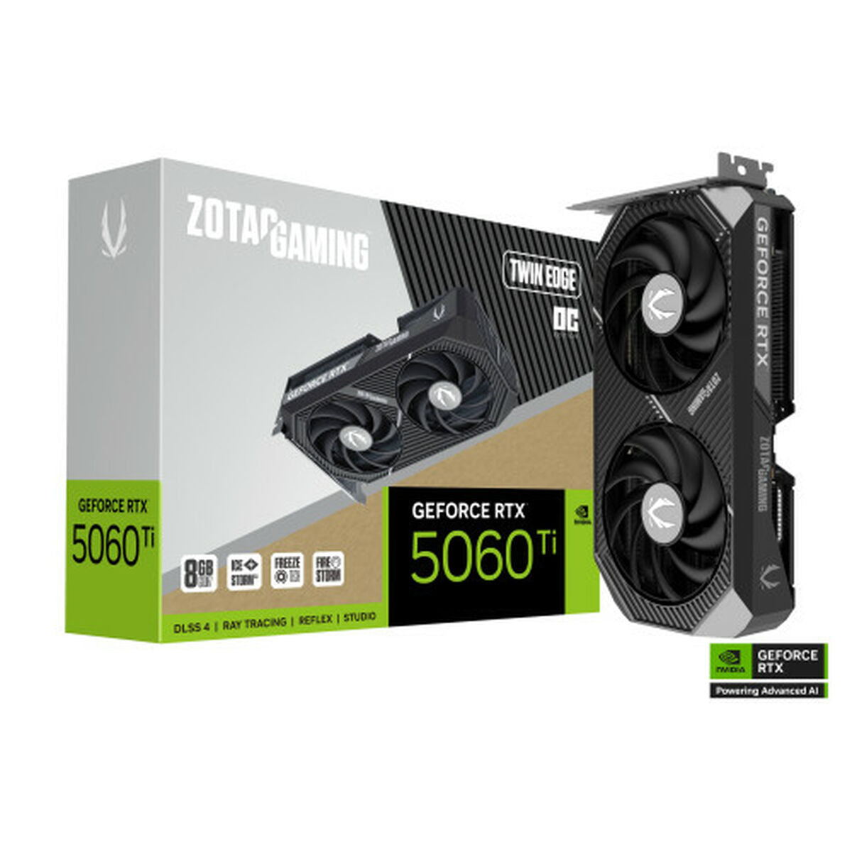 Carte Graphique Zotac ZT-B50610H-10M geforce rtx 5060 ti 8 GB GDDR7