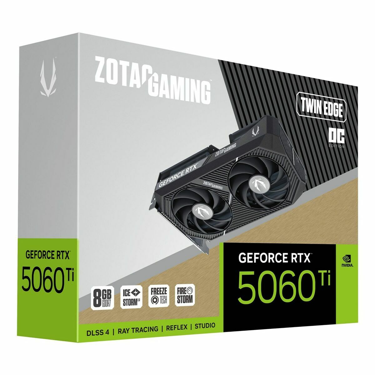 Carte Graphique Zotac ZT-B50610H-10M geforce rtx 5060 ti 8 GB GDDR7