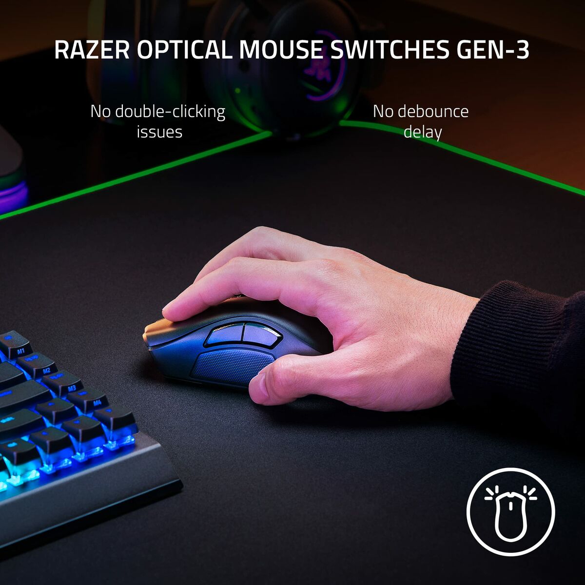 Souris Gaming Razer RZ01-04400100-R3G1 Noir 30000 dpi