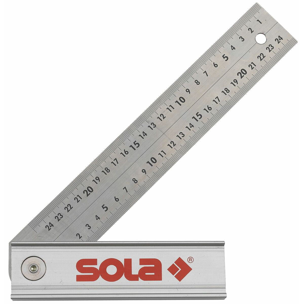 Equerre SOLA 25 x 17 cm Acier inoxydable Aluminium