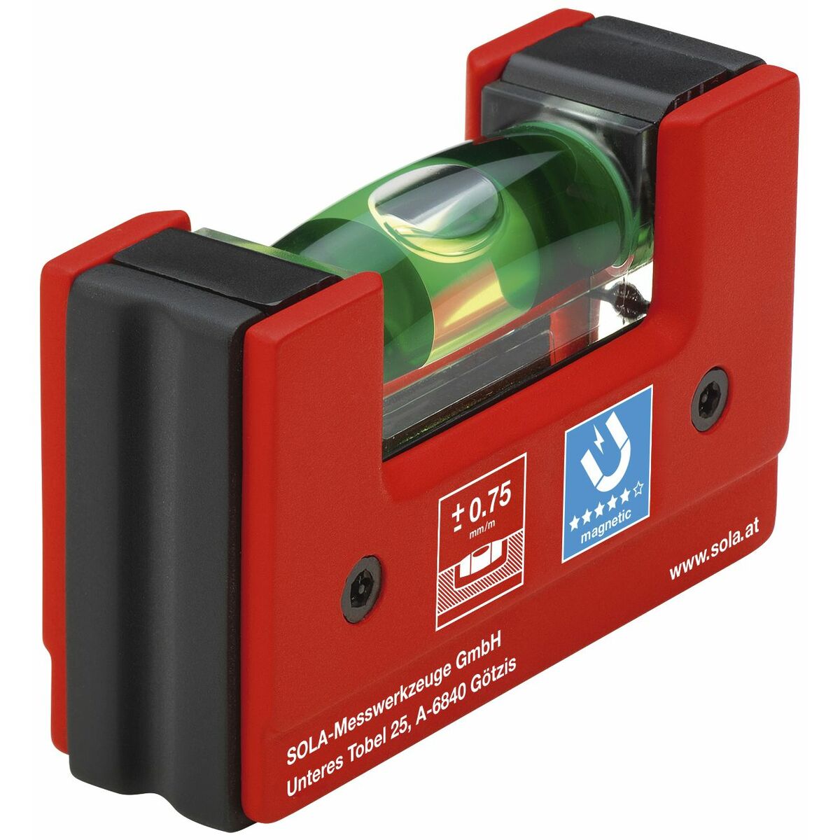 Niveau à Bulle SOLA  GO! 68 mm Aluminium Plastique