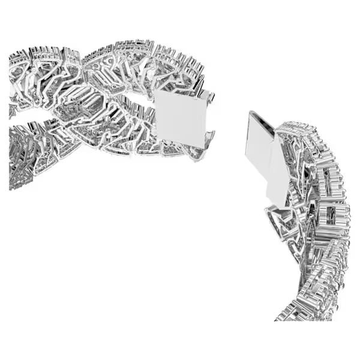 Bracelet Swarovski 5598351 Gris 18 cm