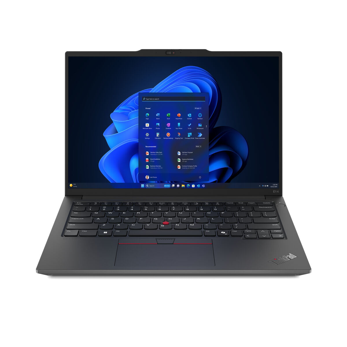 Ordinateur Portable Lenovo THINKPAD E14 G6 14" Intel Core Ultra 7 155H 16 GB RAM 512 GB SSD Espagnol Qwerty