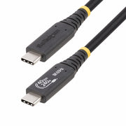 Câble USB Startech 50C-40G-USB4-CABLE Noir