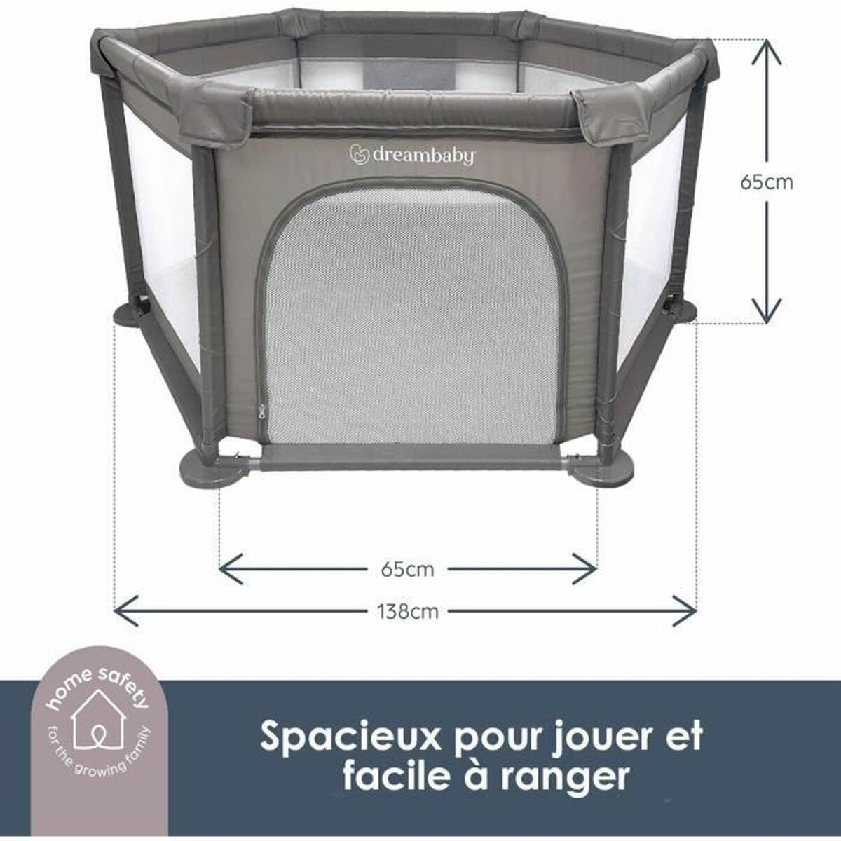 Parc de jeux Dreambaby 6 Pièces