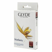 Préservatifs Glyde Myrtille 18 cm (10 uds)
