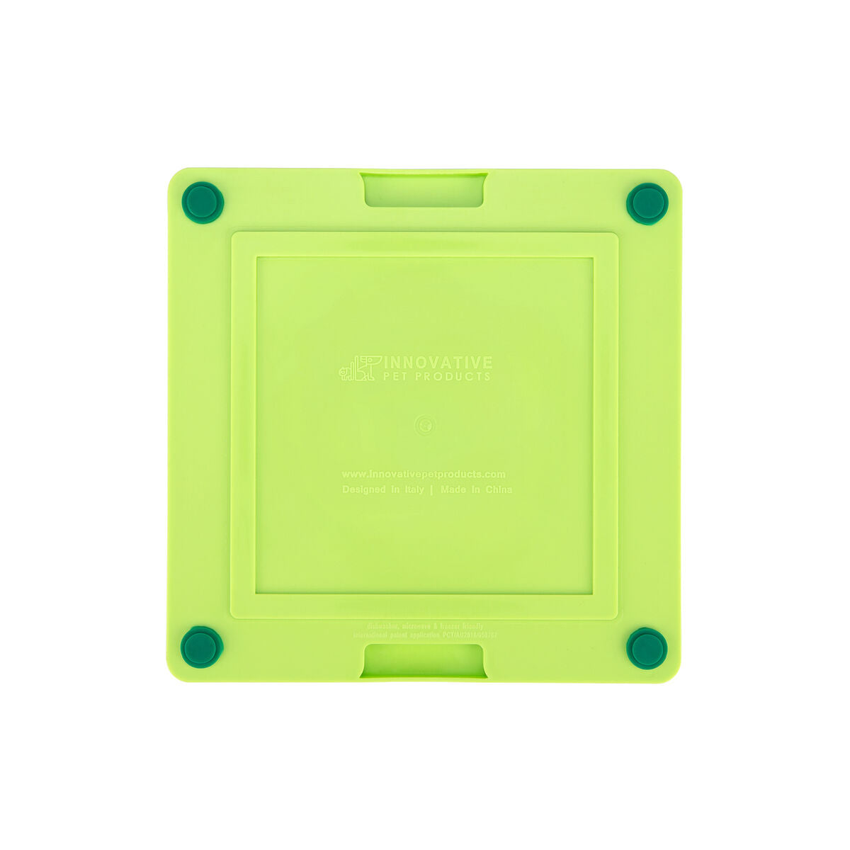 Mangeoire pour chiens Lickimat Vert polypropylène TPR