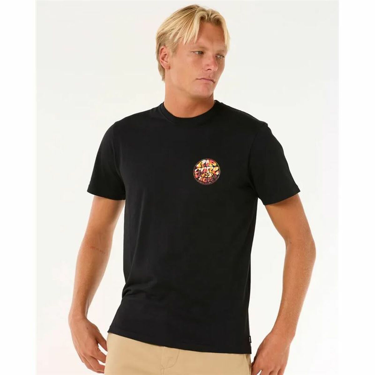 T-shirt à manches courtes homme Rip Curl Passage Tee Noir
