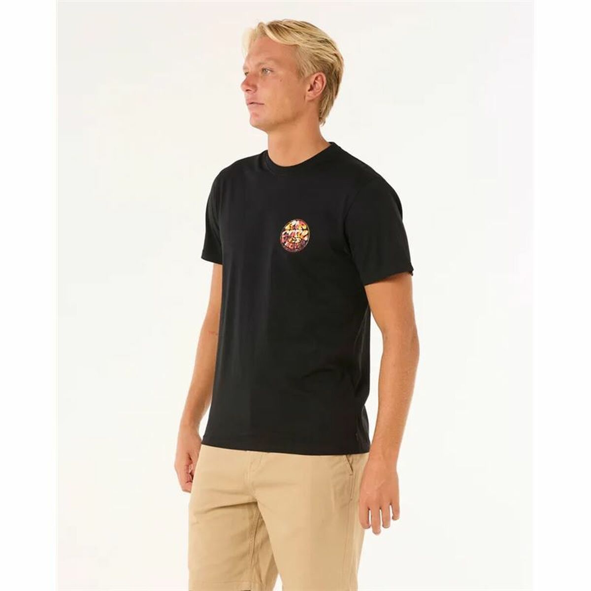 T-shirt à manches courtes homme Rip Curl Passage Tee Noir