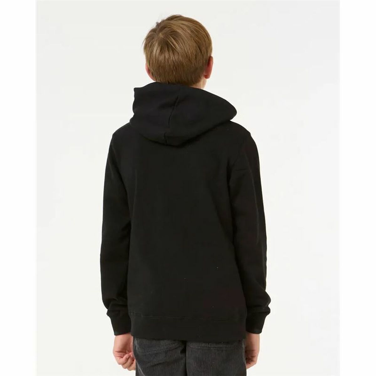 Sweat à capuche enfant Rip Curl Stapler Hood Noir