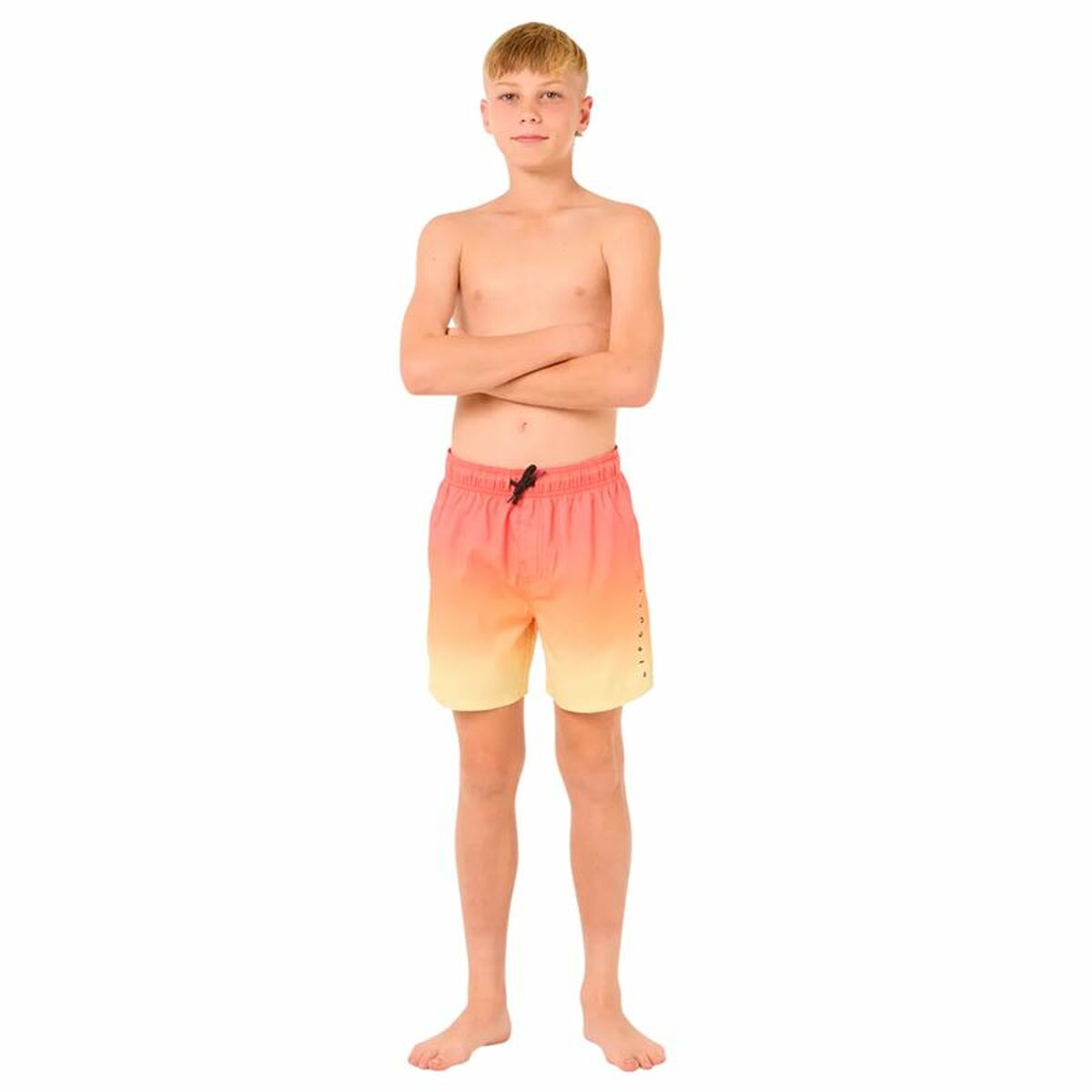 Maillot de bain enfant Rip Curl Fade Volley Rouge Multicouleur