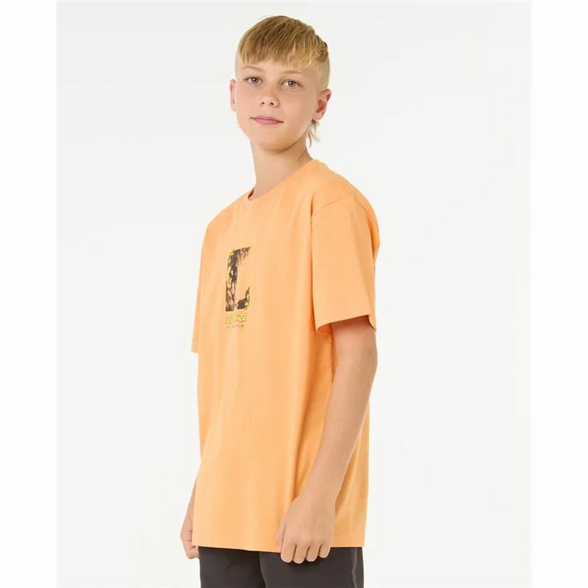 T shirt à manches courtes Enfant Rip Curl Raw Energy Frame Tee Orange