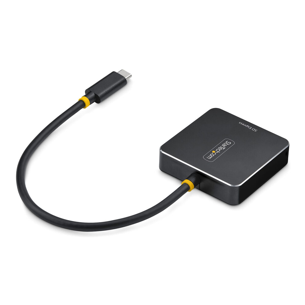 Lecteur de Cartes Externe Startech 1B-USB-C-SDE-ADAPTER Noir