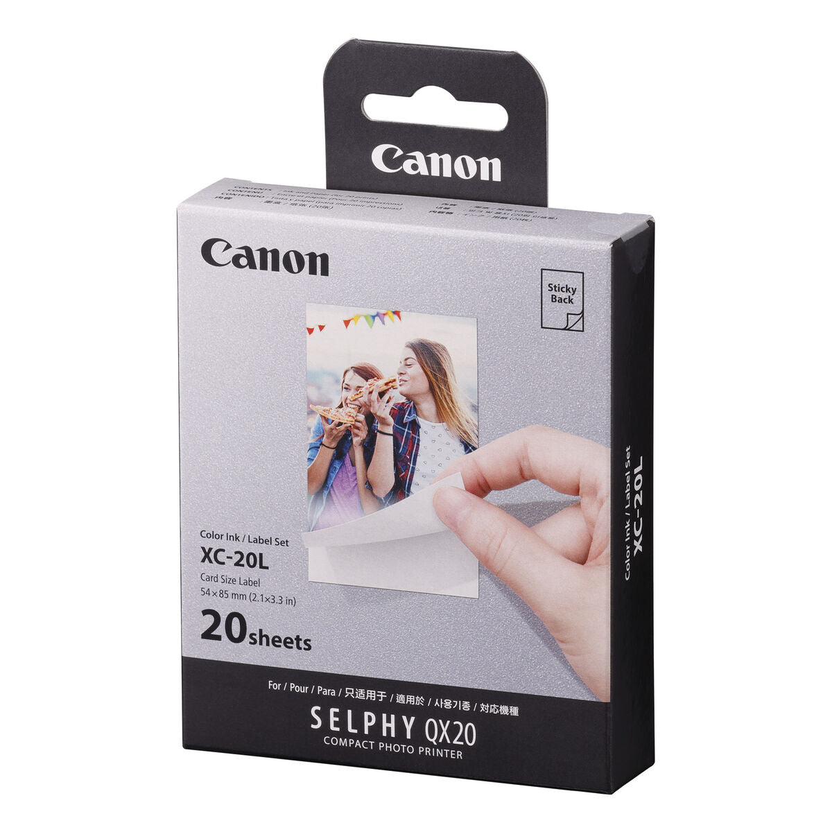 Papier photo mat Canon 6755C002 5,4 x 8,5 cm (20 Unités)