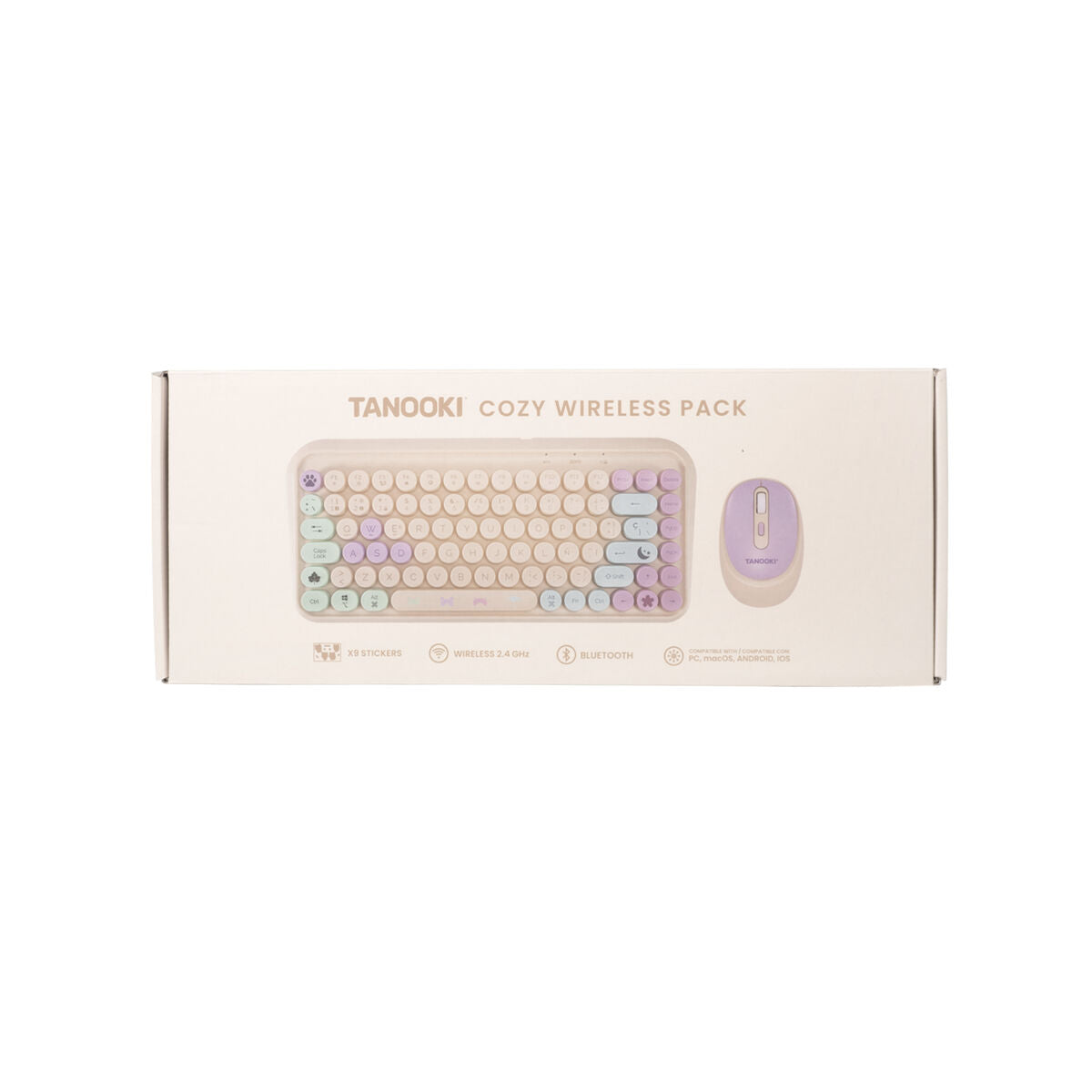 clavier et souris FR-TEC TNK4001 QWERTY