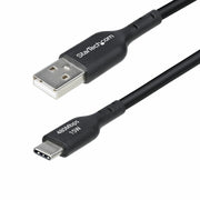 Câble USB Startech USB2AC3MNC Noir 3 m