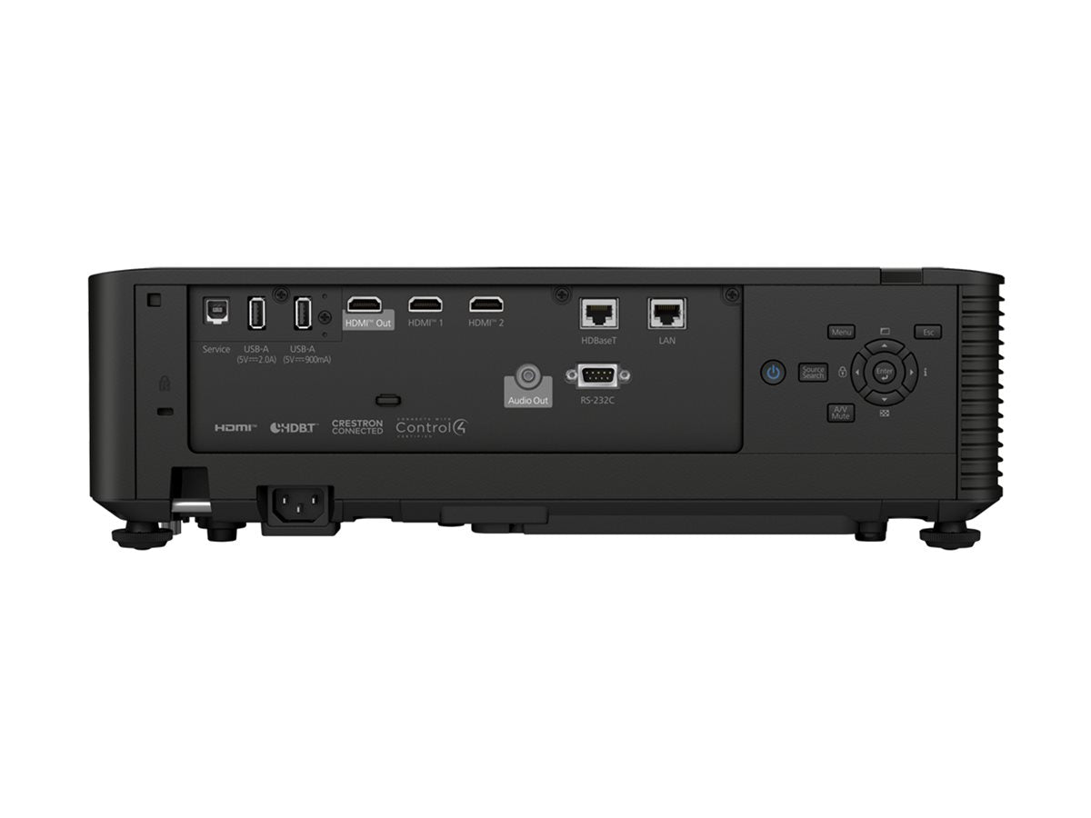 EPSON EB-L895U Projecteur Laser 8000 lm, WUXG 16:10, 1,35 – 2,20:1, HDMI x2, HDMI Out, HD Base T, Wi-Fi 6, NFC, Miracast, AirPlay