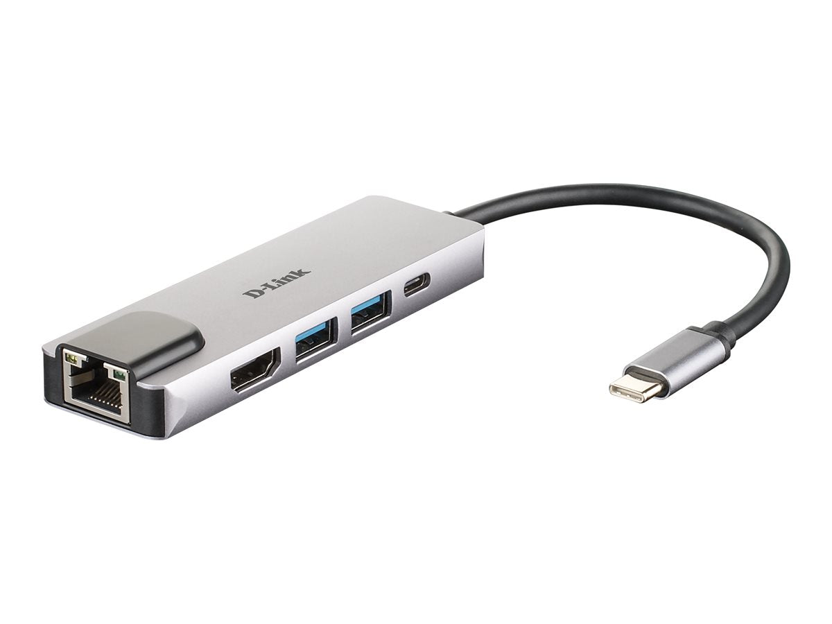 D-LINK USB-C 5-en-1 HDMI charging