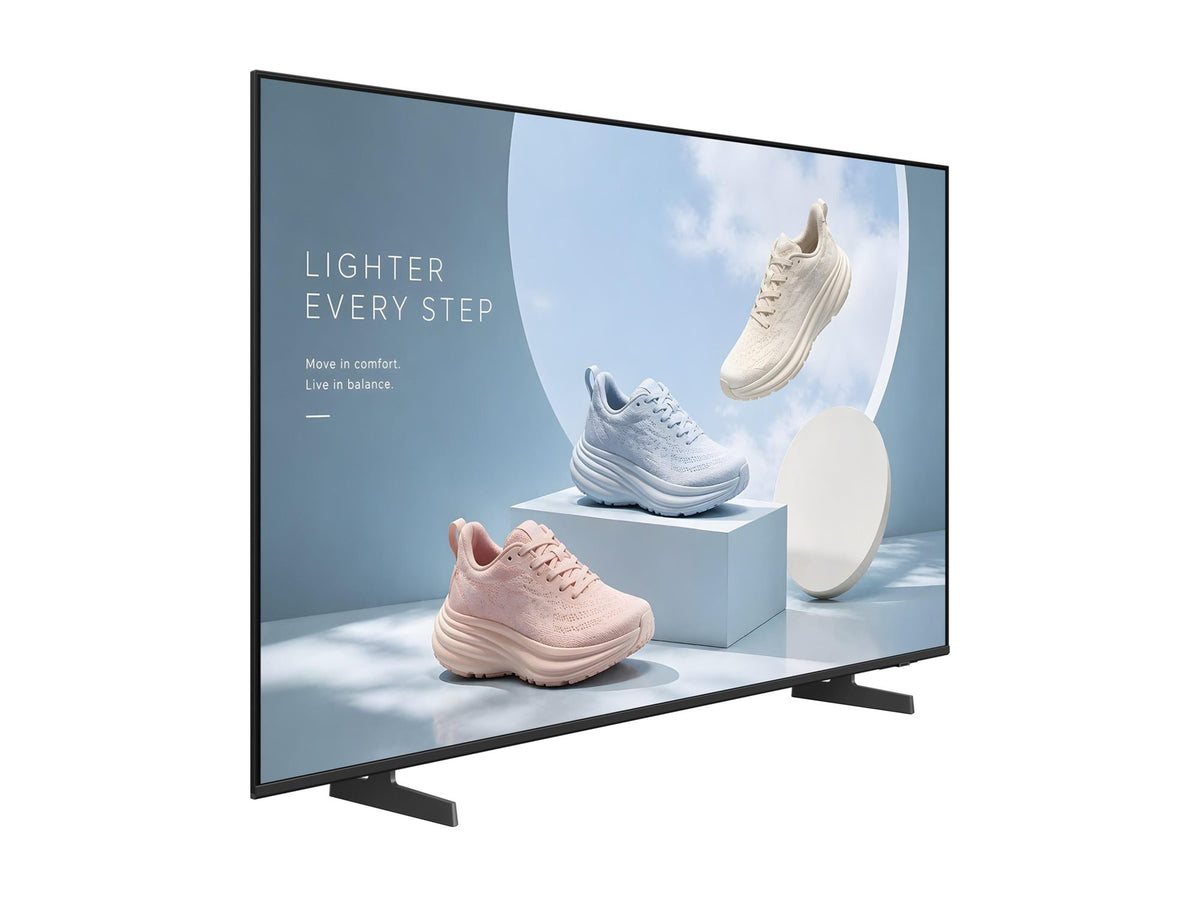 SAMSUNG BE43HX-H 43p Non-tactile UHD 4K 3840x2160 16:9 300nit 16/7 Tuner Biz TV App Tizen 8.0 HP 2x10W 3 ans