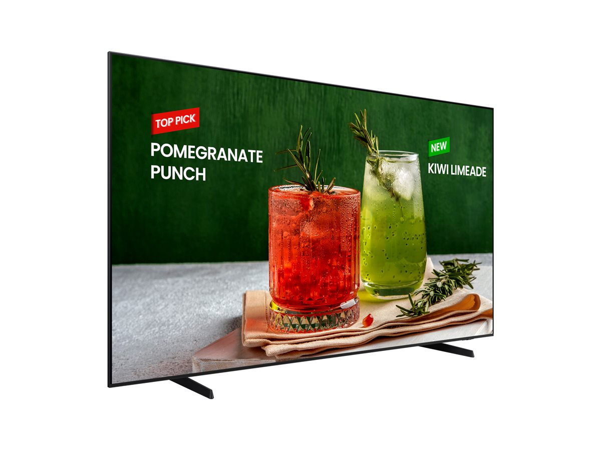SAMSUNG BE98D-H 98p Non-tactile UHD 3840x2160 300 16/7 Tuner Biz TV App Tizen 8.0 HP 2x10W 3Years