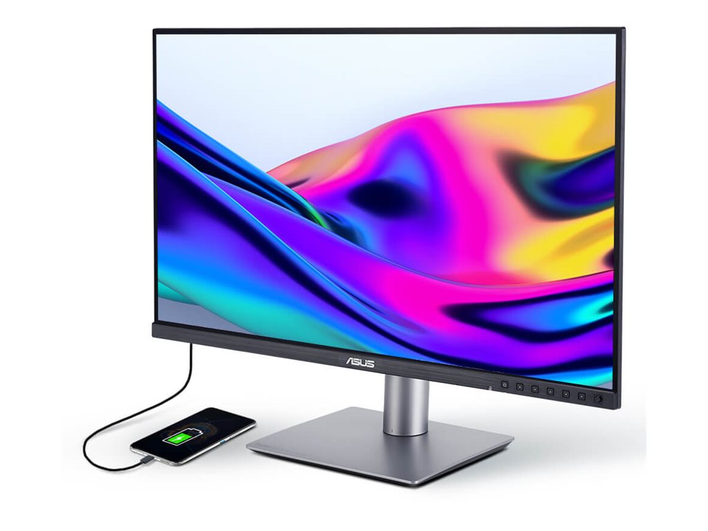 ASUS PA27JCV 27p IPS WLED 5K 16:9 400cd/m2 5ms HDMI DP USB Type-C USB hub: 3xUSB 3.2 G2 Type-A + USB 3.2 G2 Type-C Black + Silver