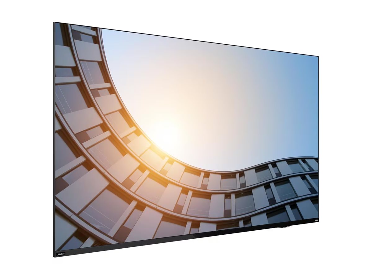 LENOVO ThinkVision E65 LFD 65p Diagonal Class (64.5p) LED-backlit LCD display interactive 4K UHD (2160p) 3840x2160 HDR black