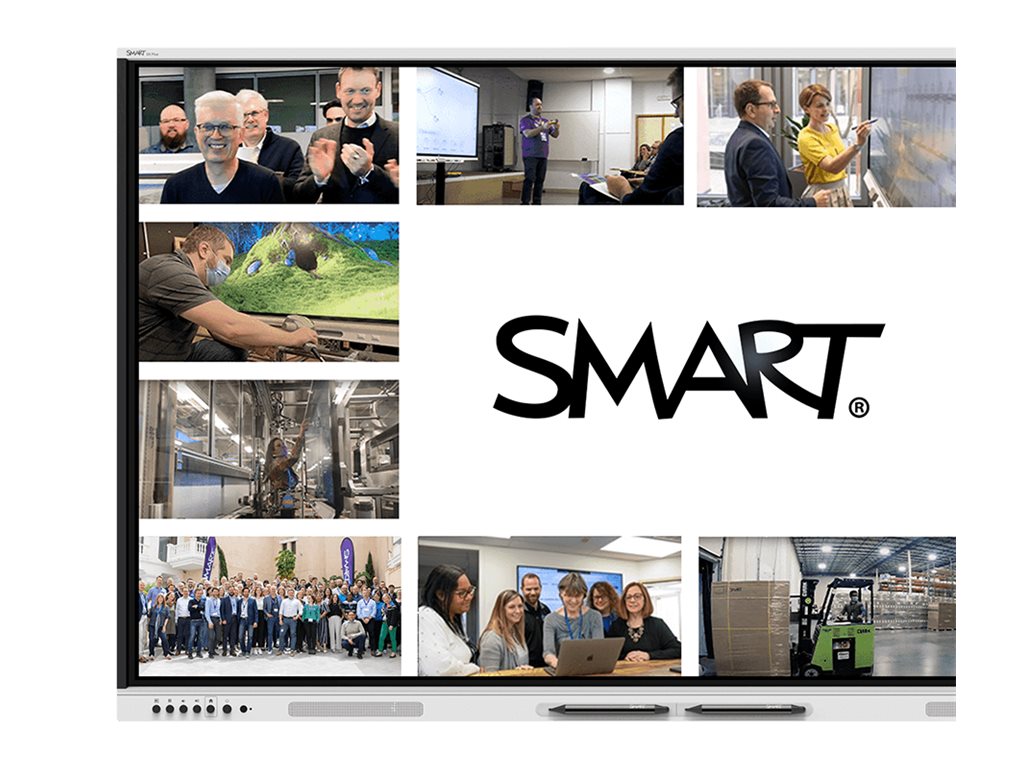 SMART Board GX086-V4 86p 4K UHD interactive display with embedded OS GMS