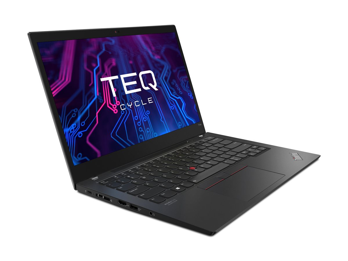 TEQCYCLE Premium+ - Lenovo Thinkpad T14s G2 AMD Ryzen7 PRO 5850U 14p FHD 16Go 512Go SSD W11P PC Portable reconditionné garantie 3ans - Déstockage - Neuf - Emballage d'origine endommagé
