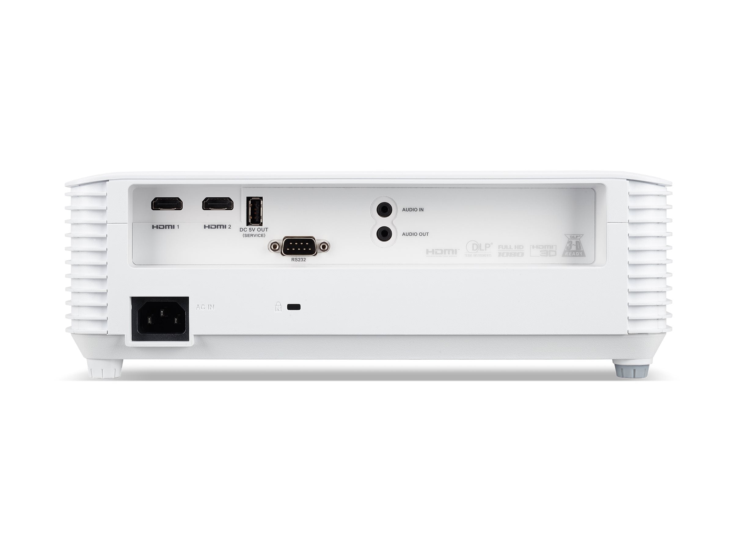 ACER X1528 Projector 1080p 1920x1080 5200 lumens HDMI USB RS232 speakers 3 watt