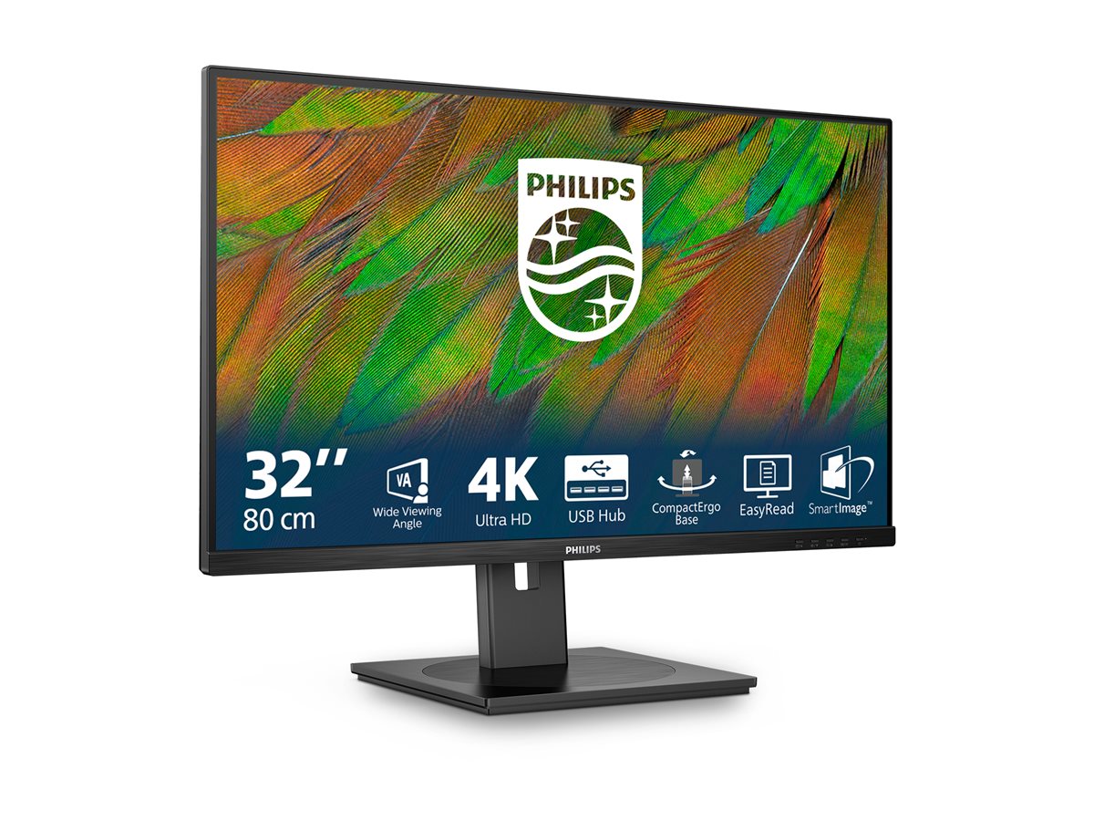PHILIPS 32B1N3800/00 Ecran 31.5p UHD LED 16:9 VA 60Hz 2xHDMI 2.0 DP 1.4