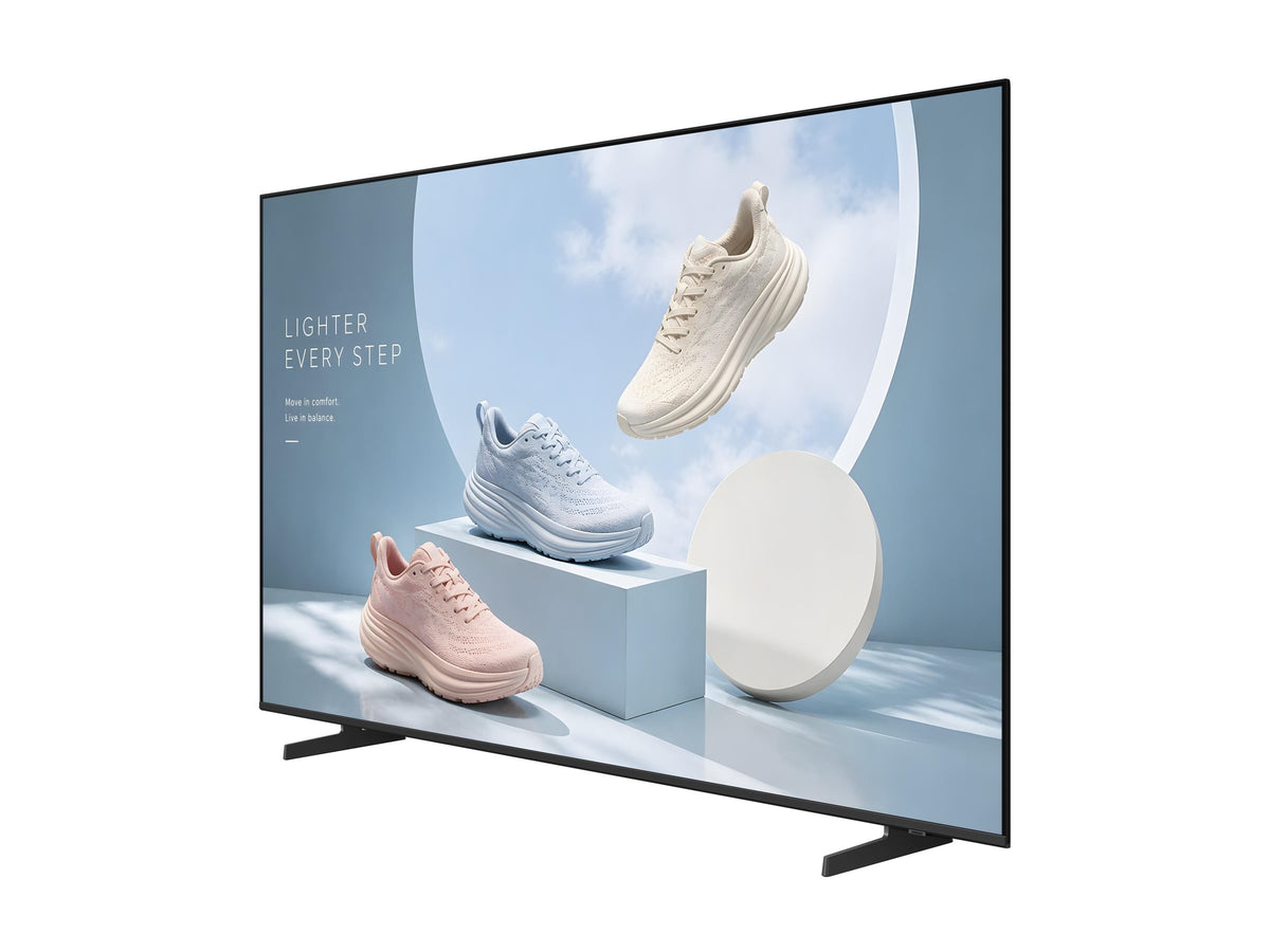 SAMSUNG BE65HX-H 65p Non-tactile UHD 4K 3840x2160 16:9 300nit 16/7 Tuner Biz TV App Tizen 8.0 HP 2x10W 3 ans
