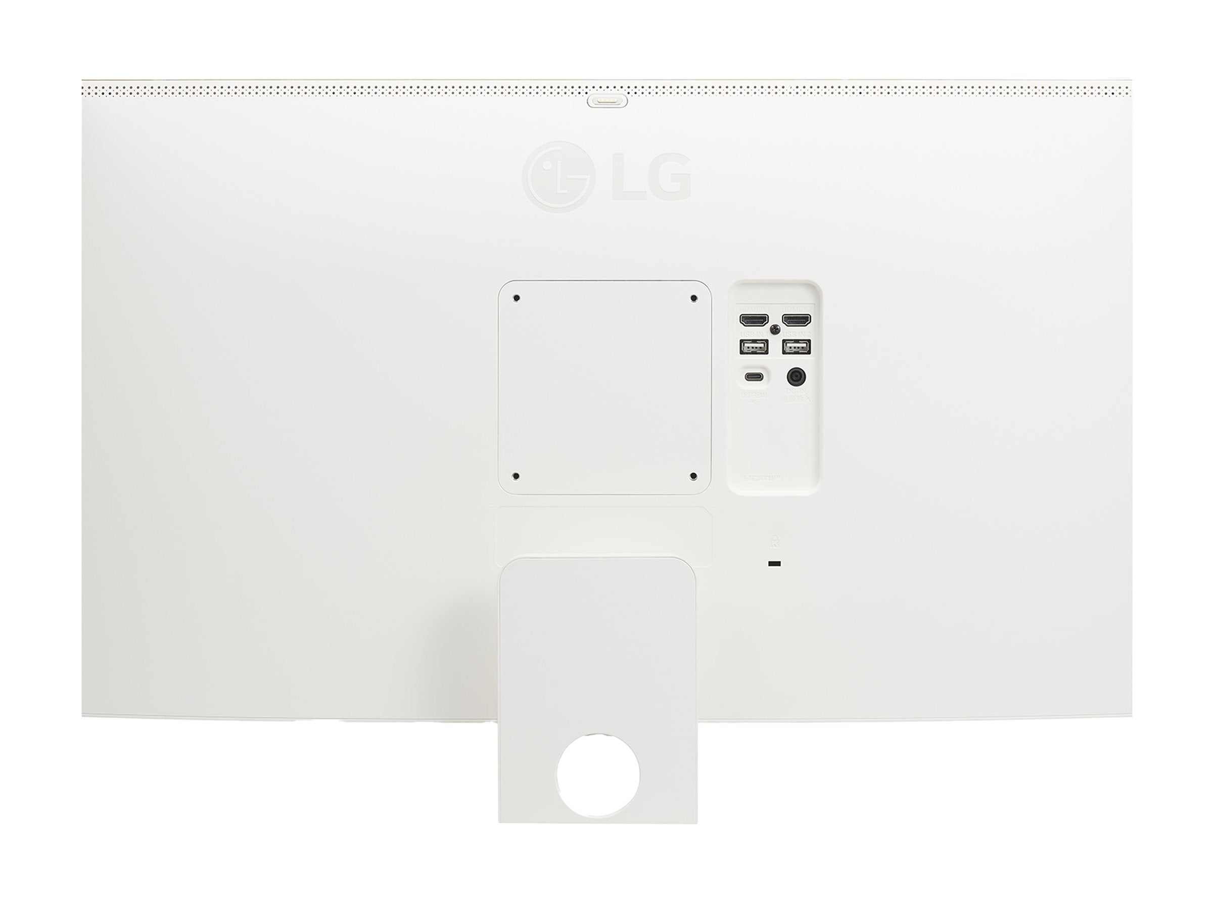 LG 27U731SA-W - Smart moniteur - 27p -3840 x 2160 4K 60 Hz - IPS - 350 cd/m² - 1000:1 - HDR10 -5ms - 2xHDMI- haut-parleurs- Blanc