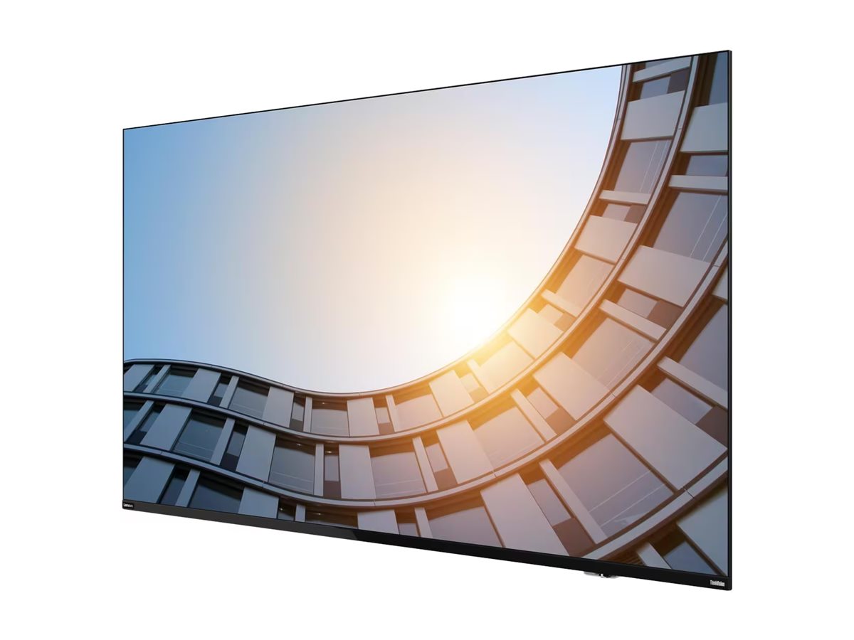 LENOVO ThinkVision E65 LFD 65p Diagonal Class (64.5p) LED-backlit LCD display interactive 4K UHD (2160p) 3840x2160 HDR black