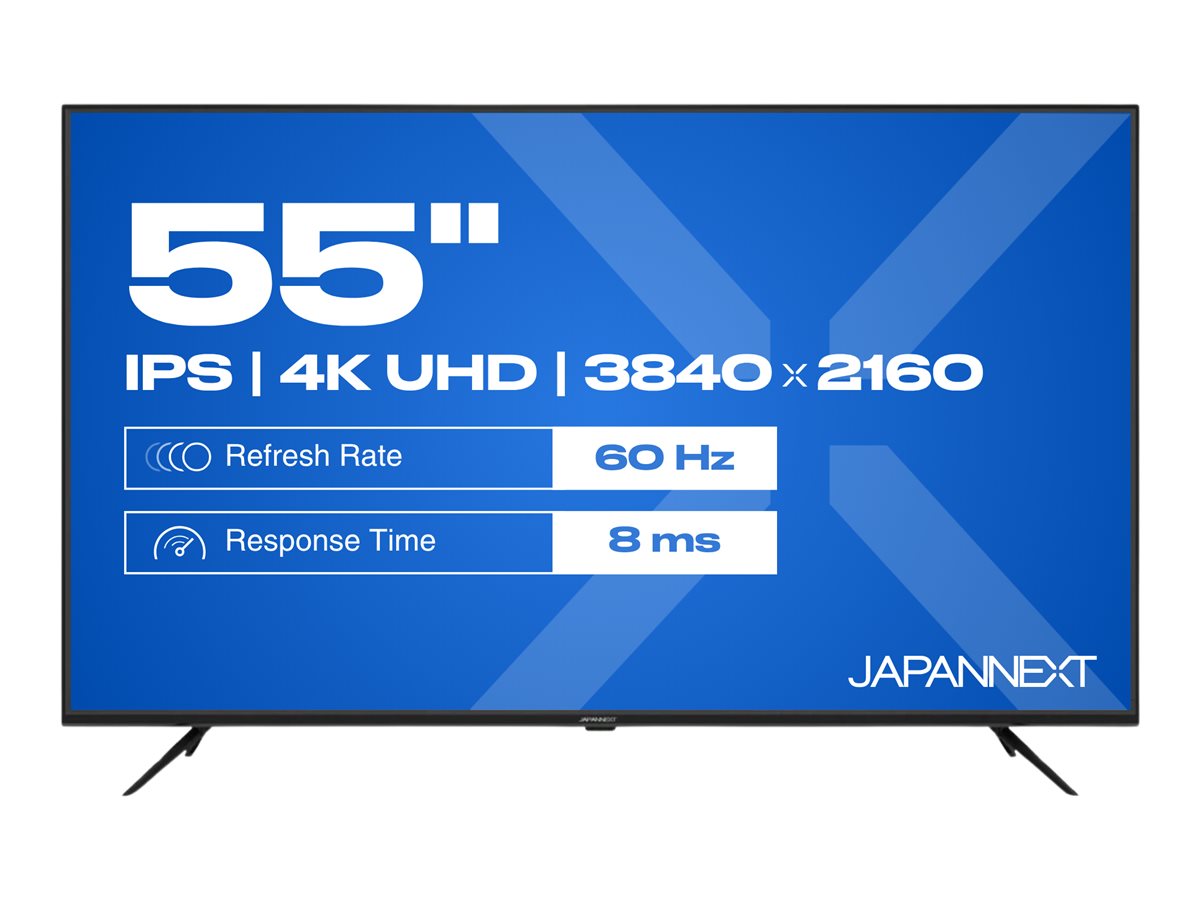 JAPANNEXT JNIPS550UHD60F Ecran LED 55 4K UHD (3840x2160) à 60Hz IPS 320 cd/m