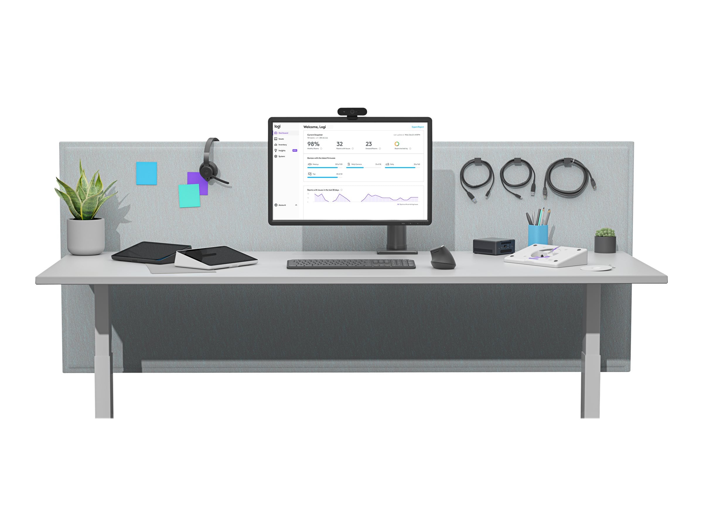 LOGITECH Tap IP Video conferencing device graphite