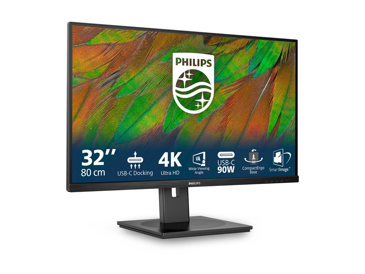 PHILIPS 32B1U3900/00 Ecran 31.5p UHD LED 16:9 VA 60Hz 2xHDMI 2.0 DP 1.4 UBS-C
