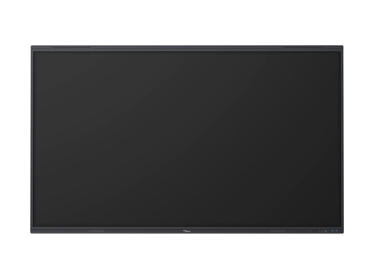 OPTOMA 5863RK 86p 400cd/m2 UHD Interactive 4K Multi-Touch-Display Android 13 Integrated Google Play Store